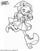 coloriage magical doremi sophie court